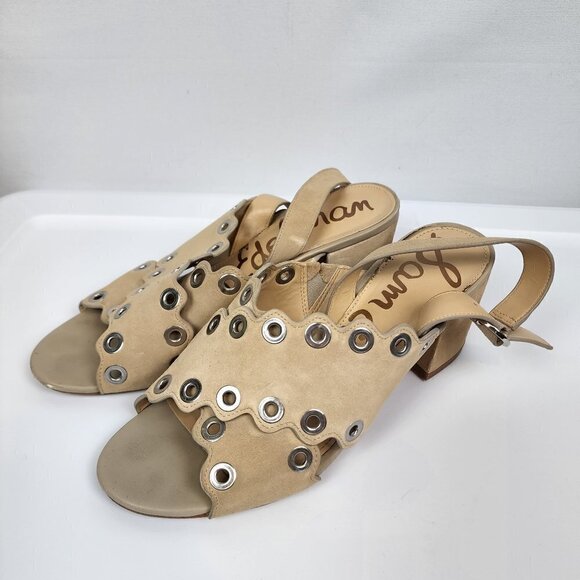 Sam Edelman Seana Grommet Crisscross Sandal 8.5 - Picture 1 of 5